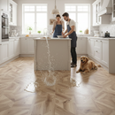 Water-Resistant Oak Effect Laminate Flooring 8mm - Durable