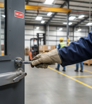 Premium Door Handle Lever on Round Rose with Polished Chrome Finish for Modern Aesthetics