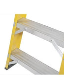 High Impact  Fibreglass 7-Step Platform Step Ladder - 2.1m