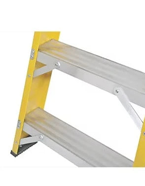 High Impact  Fibreglass 7-Step Platform Step Ladder - 2.1m