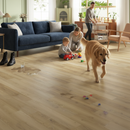 SPC 5mm Embossed Rigid Core Vinyl Flooring with Oak Effect