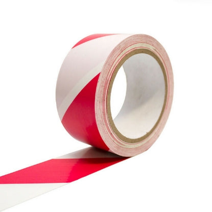 Professional Red/White Marking Tape For Internal & External Use - 33m