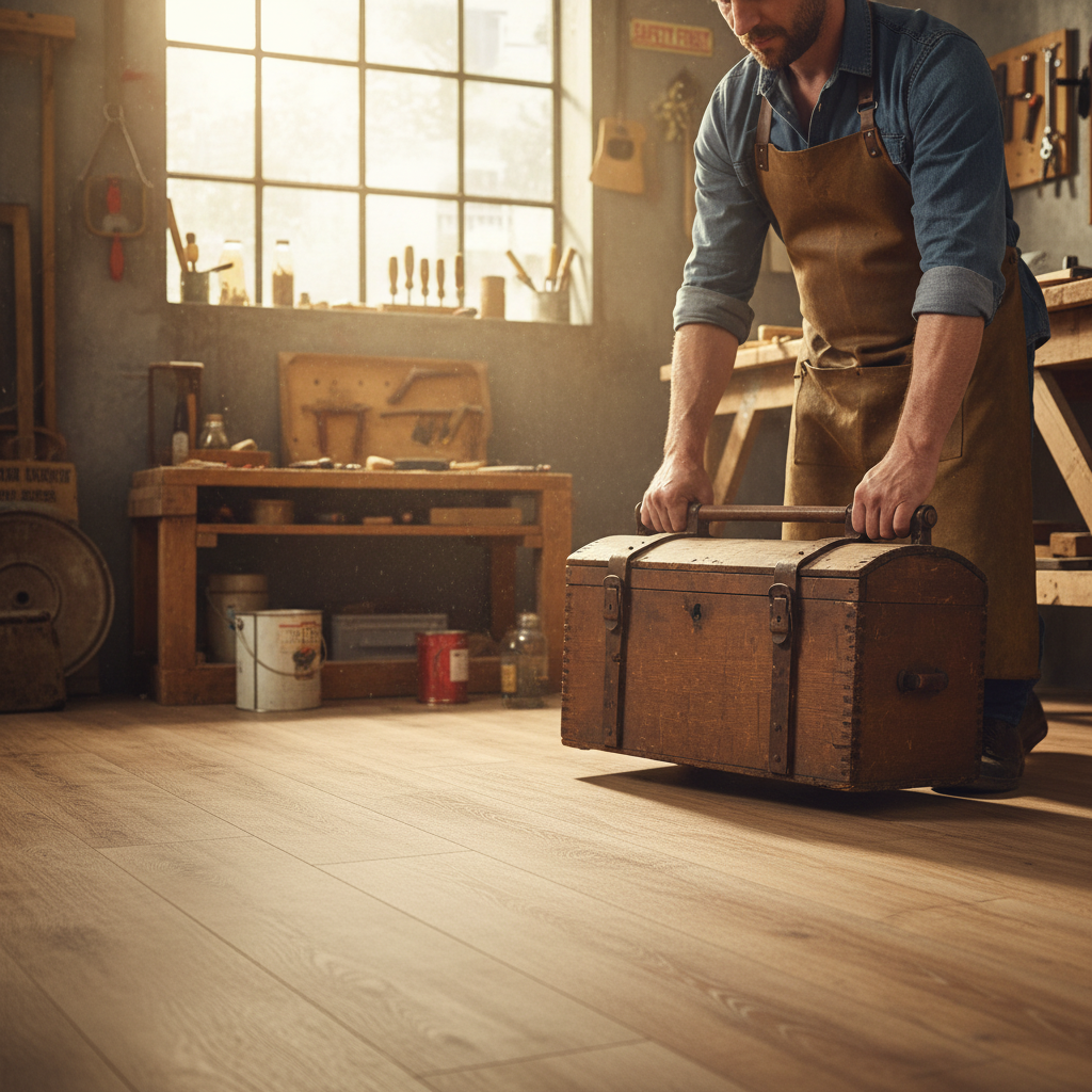 8mm Laminate Flooring with Water-Resistant Surface