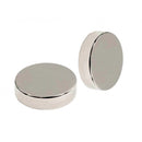5mm Silver Neodymium Disc N35 Magnets With Plastic Spacers - 10 Pack
