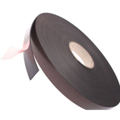 High-Quality Premium Adhesive UV Coated Magnetic Tape 3" Core - 5m