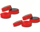 High-Durable 8mm Medium Marker Magnets - Pack of 20