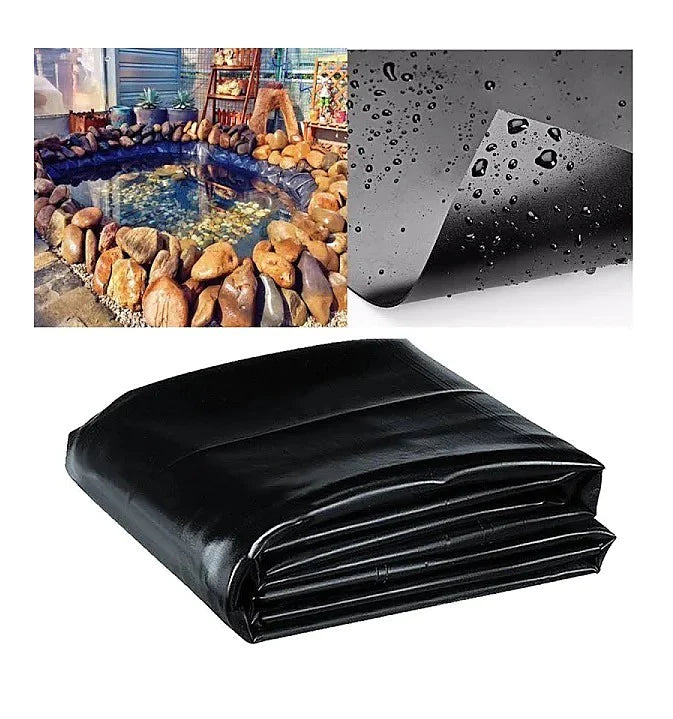 Premium Quality Black HDPE Pond Liner 40-Year Warranty With Free Underlay - 0.35mm