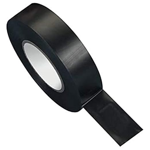 High Performance Black Electrical Insulating Tape For Electrical Applications - 33m