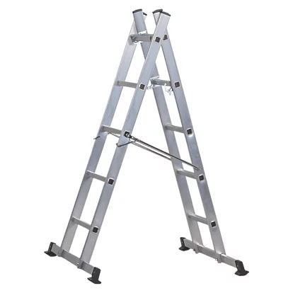 High Quality Aluminium Combination Ladder With Platform - 2.48m