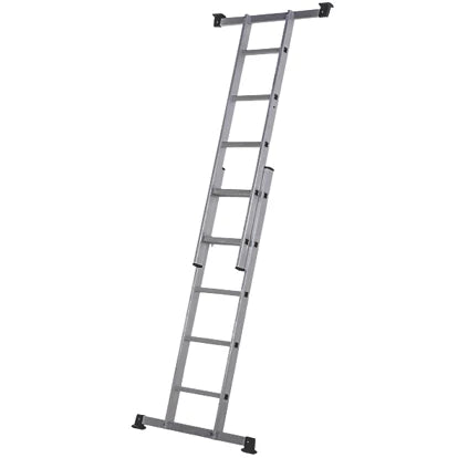 High Quality Aluminium Combination Ladder With Platform - 2.48m