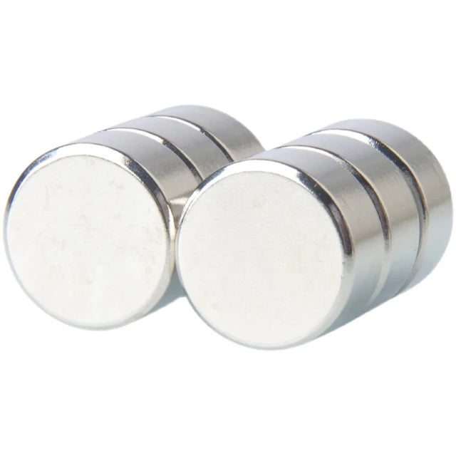 Industrial 10-Pack Silver Neodymium 6mm Disc Magnets N35 Grade