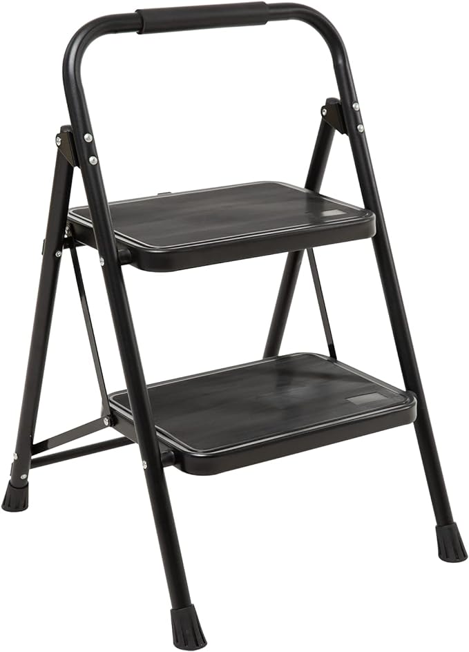 Premium Quality Black Folding Step Ladder