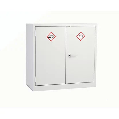 High Performance White 1-Shelf Acid Cabinet For Flammable Liquids & Paints