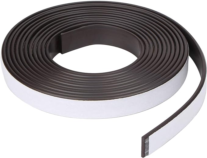 UV Coated Magnetic Tape With Standard Adhesive For Industrial Applications - 30m Roll