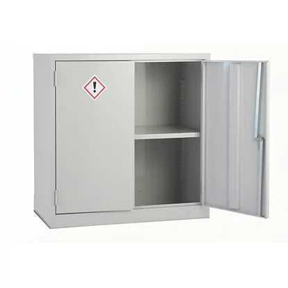 Professional Grade Steel Grey 1-Shelf Coshh Cabinet -  915mm