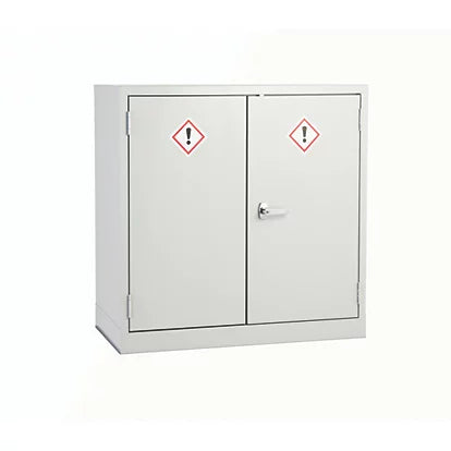 Professional Grade Steel Grey 1-Shelf Coshh Cabinet -  915mm