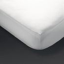 Comfort Percale Fitted Sheets White