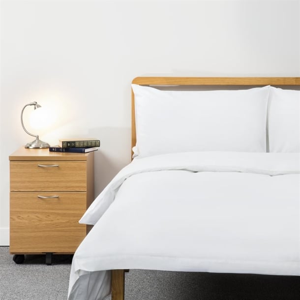 Essentials Spectrum Duvet Covers White