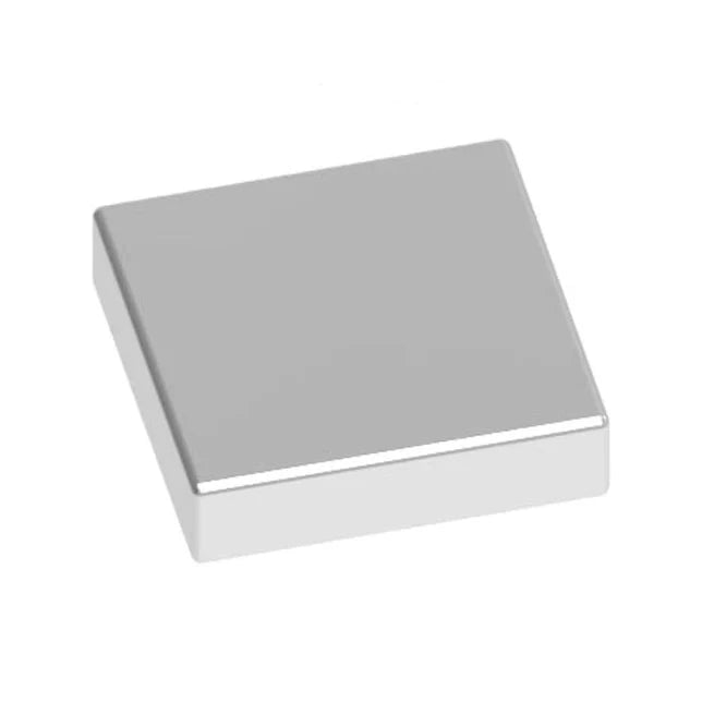 Neodymium  Magnet Block N45 Grade With Nickel Plating - 50mm