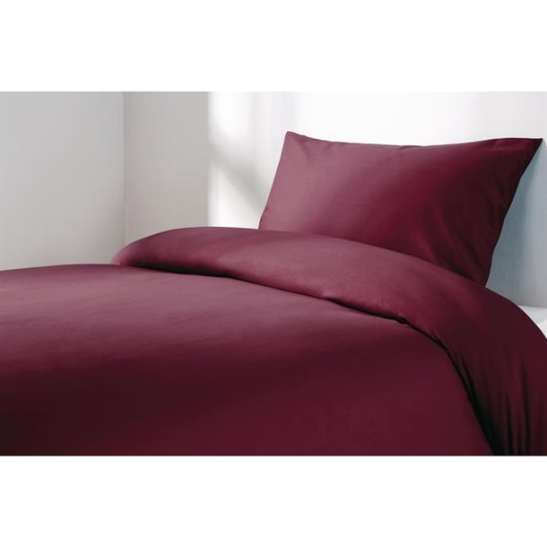 Essentials Spectrum Fitted Sheets Claret