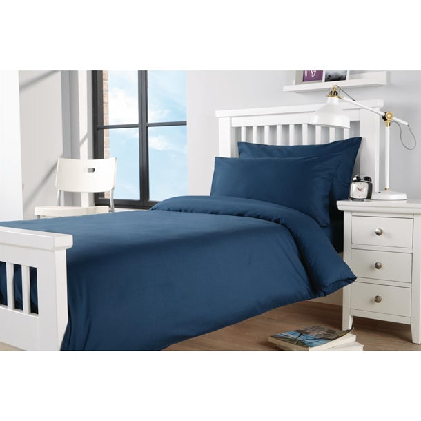 Essentials Spectrum Duvet Covers Navy