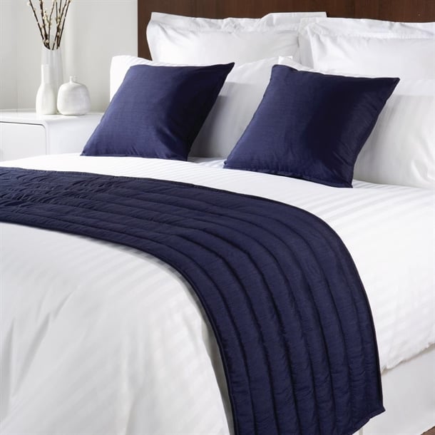 Comfort Simplicity Bed Runner Navy