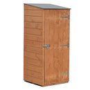 Industrial Single Door Pent Tongue & Groove Timber Tool Store  - 2' X 2'