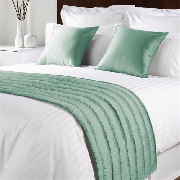 Comfort Simplicity Bed Runner Sea Green