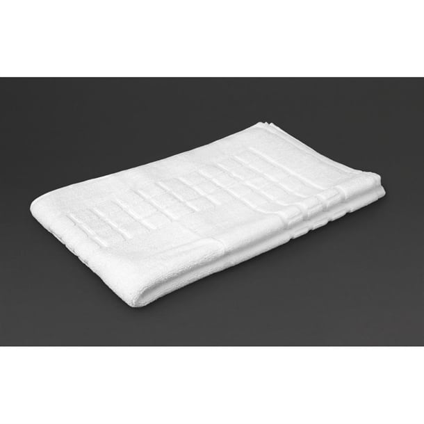 Luxury Savanna Bath Mat White