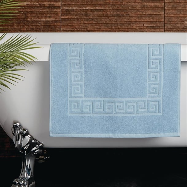 Essentials Nova Bath Mat Blue