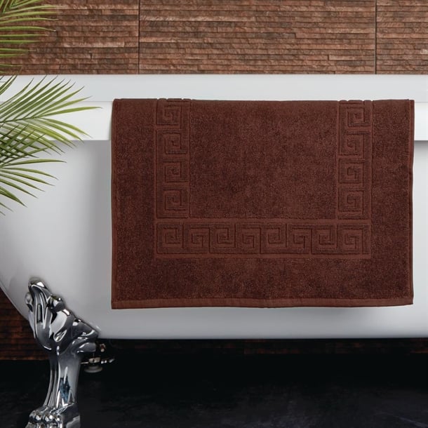 Essentials Nova Bath Mat Chocolate