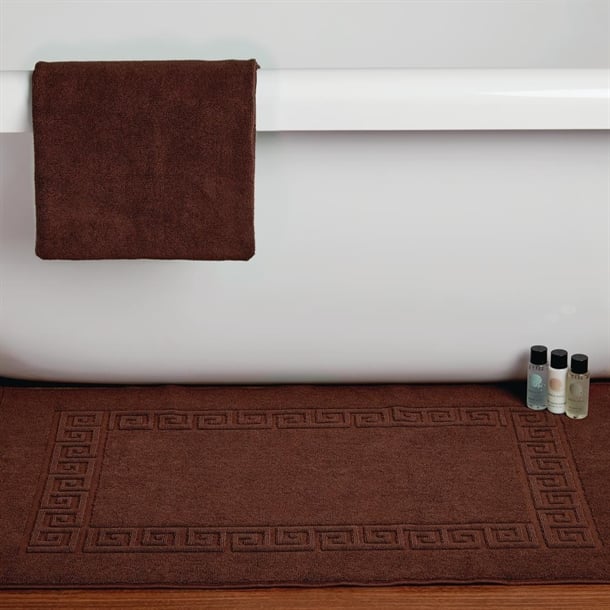 Essentials Nova Bath Mat Chocolate