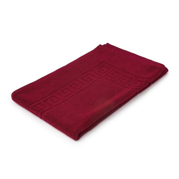 Essentials Nova Bath Mat Wine