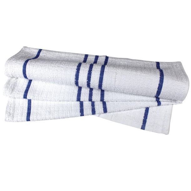 Essentials Terry Tea Towels Blue