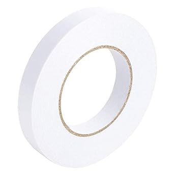 Professional Gloss White Steel Tape With Standard Adhesive - 30m