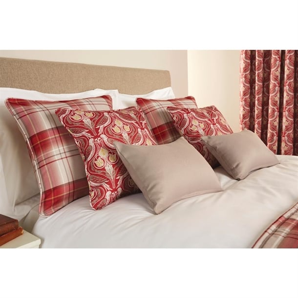 Luxury Chatsworth Cushions Claret