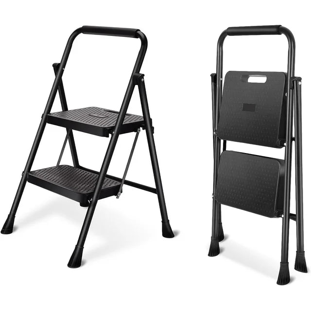 Premium Quality Black Folding Step Ladder