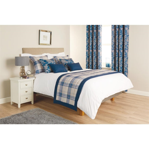 Luxury Chatsworth Bed Runner Petrol