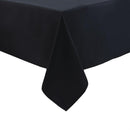 Essentials Occasions Round Tablecloth Black Polyester 280cm