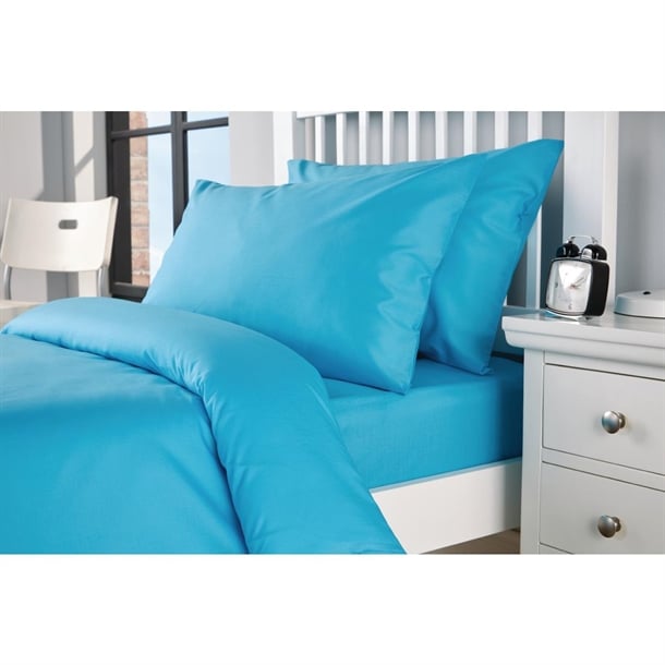 Essentials Spectrum Housewife Pillowcase Turquoise