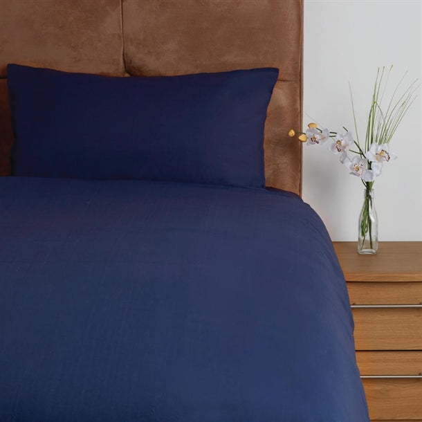 Essentials Temir Duvet Covers Navy