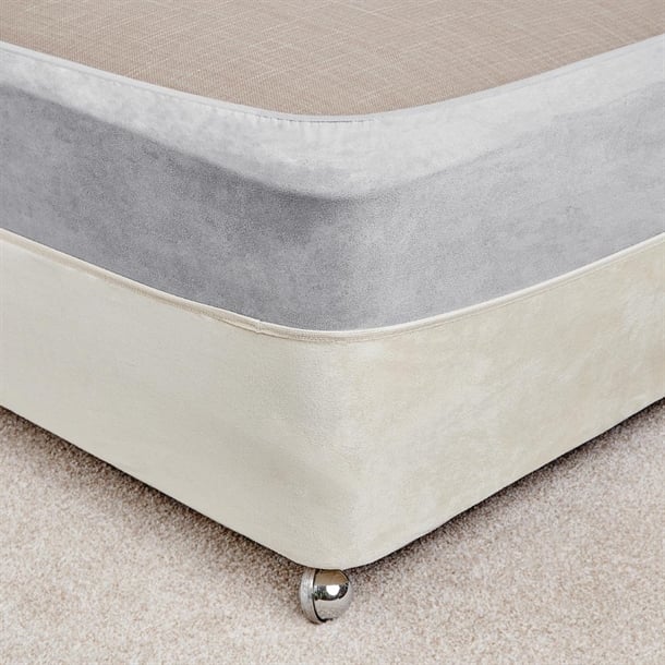 Essentials Divan Bed Base Wrap Grey