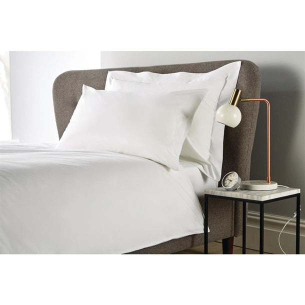 Eco Organic Open Duvet Cover White