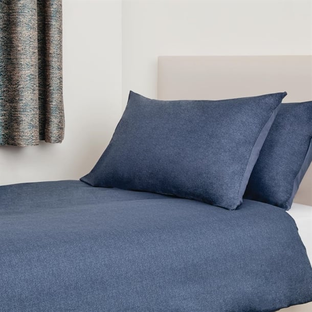 Essentials Opal Duvet Cover Navy