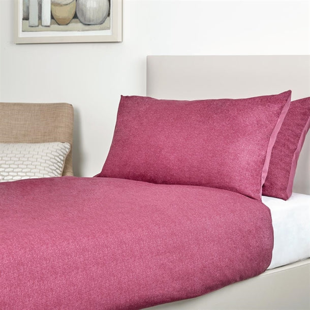 Essentials Opal Duvet Cover Plum