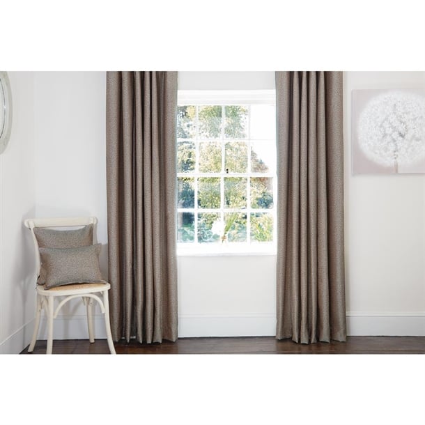 Comfort Dune Eyelet Curtains Bronze