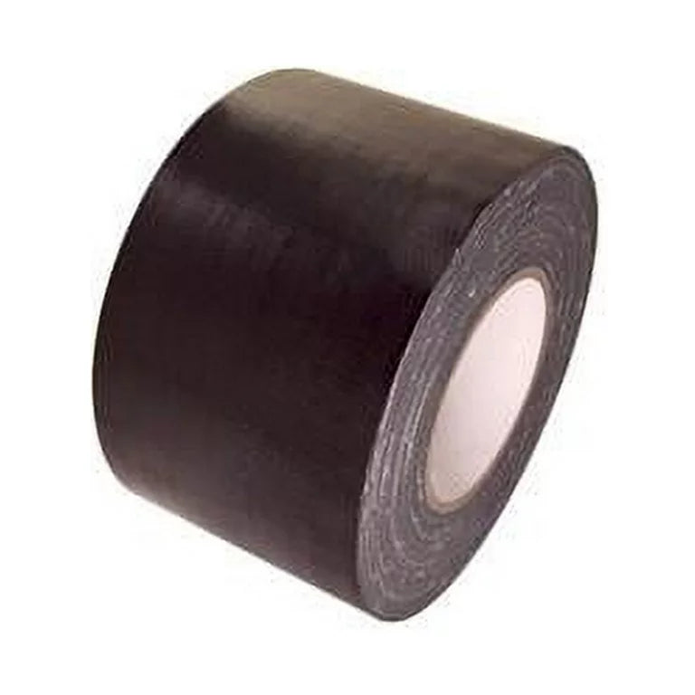 High-Quality Solvent-Free Waterproof Black Tape - 48mm