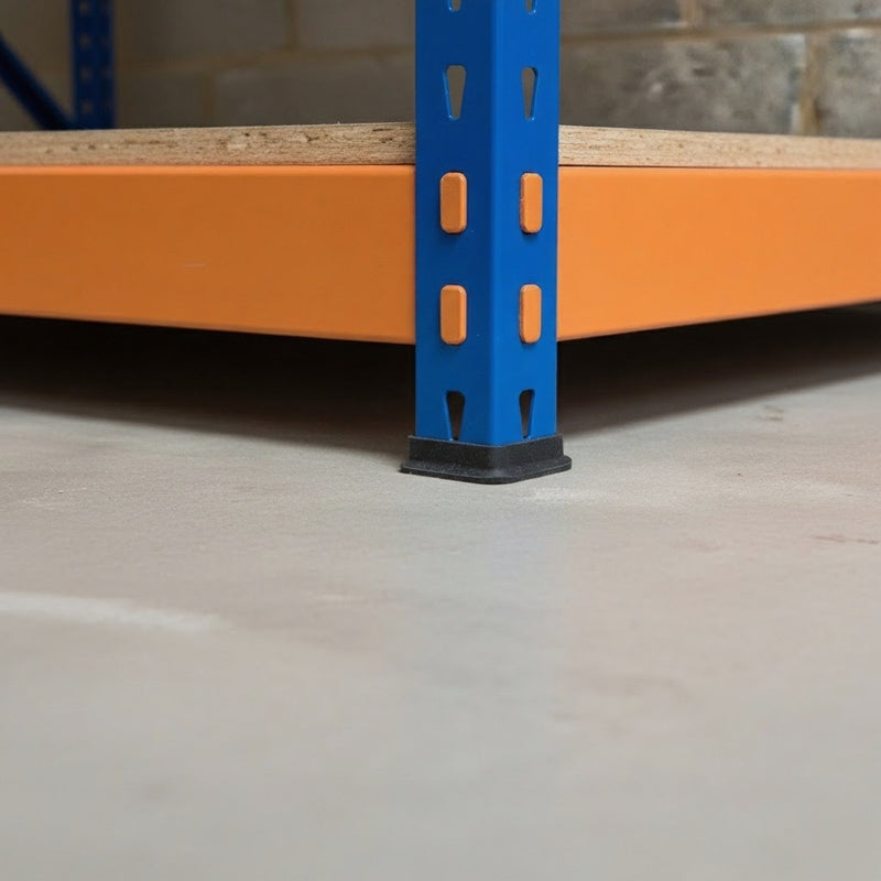 Heavy Duty 2-Tier Steel Workbench 180 cm – 600 kg Load Capacity | Adjustable Shelves, Boltless Assembly, Powder-Coated Frame for Garage & Workshop