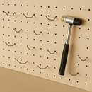 Premium Heavy-Duty Workbench with Pegboard, Drawer & LED Light – Red Steel Garage & DIY Station (200kg Capacity)