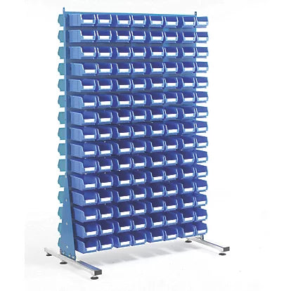 Premium Quality Double-Sided Steel Frame Storage Bin Kit For Warehouses